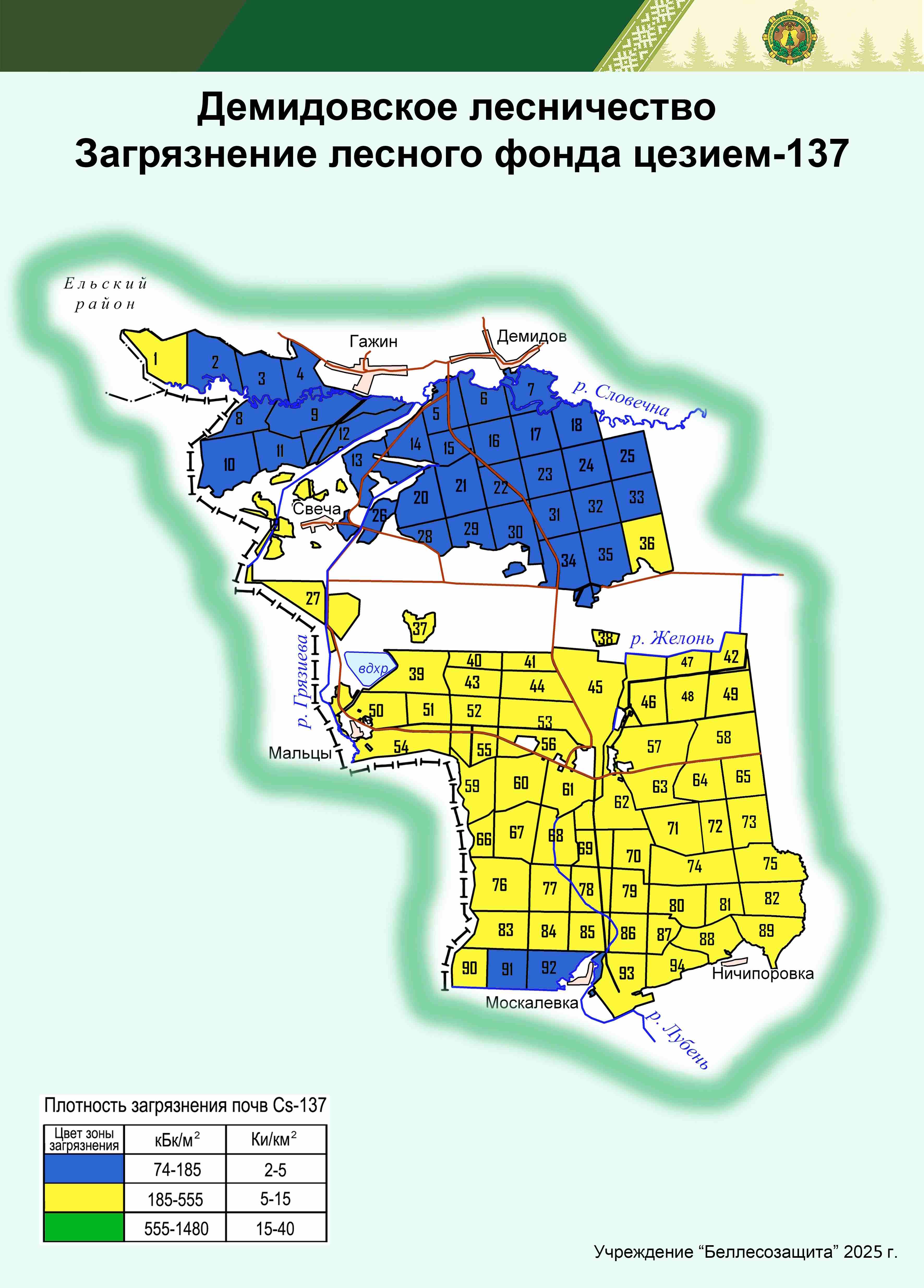 Демидовское лесничество 2025